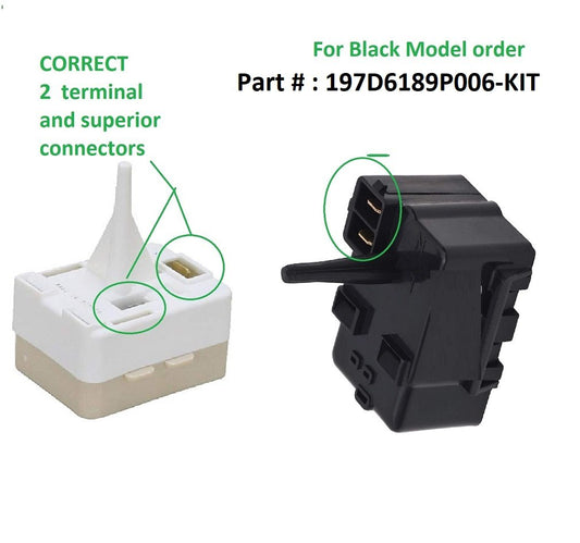 WR01F01680 GE REFRIGERATOR COMPRESSOR RELAY START DEVICE WR01F01680