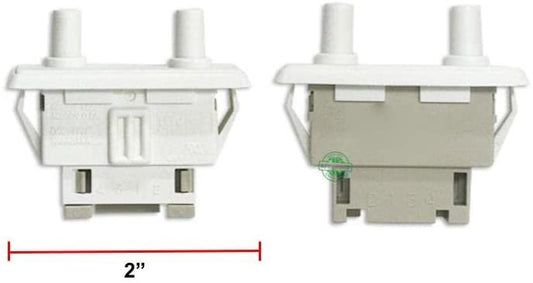 GlobPro DA34-00006C Fridge Door Switch 2" legth Approx. Replacement for and compatible with Samsung Heavy DUTY