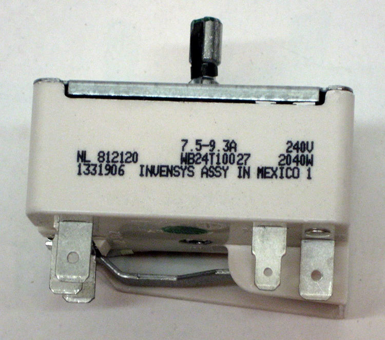 Cooking Appliances Parts WB24T10027 for GE Electric Range Burner Unit Infinite Switch PS236752 AP2024074