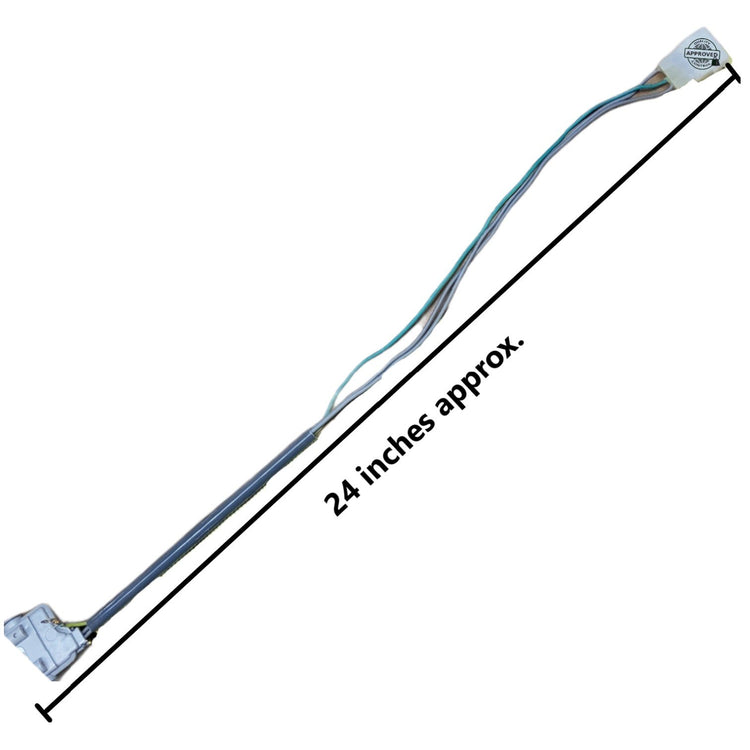 GlobPro 3949238 WP3949238VP 10800-61 Washer Lid Switch Assembly 24 inches length Approx. Replacement for and compatible with Kenmore Heavy DUTY