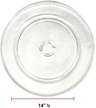 GlobPro 4375274 4252778 4375343 4375405 Microwave Glass Cooking Tray 14" ½ Length Approx. Replacement for and Compatible with KitchenAid Maytag Jenn-Air Whirlpool Heavy Duty
