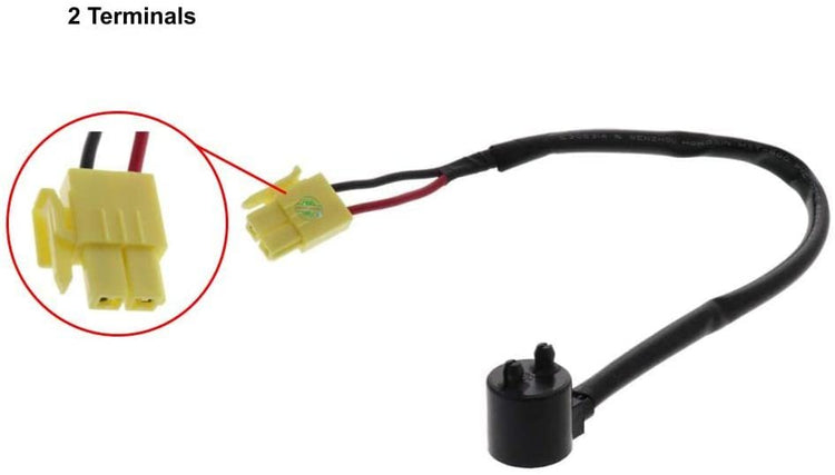 GlobPro DA47-00243B 2025696 DA47-00243J Fridge Defrost Thermostat 2 Terminals Replacement for and compatible with Samsung Heavy DUTY