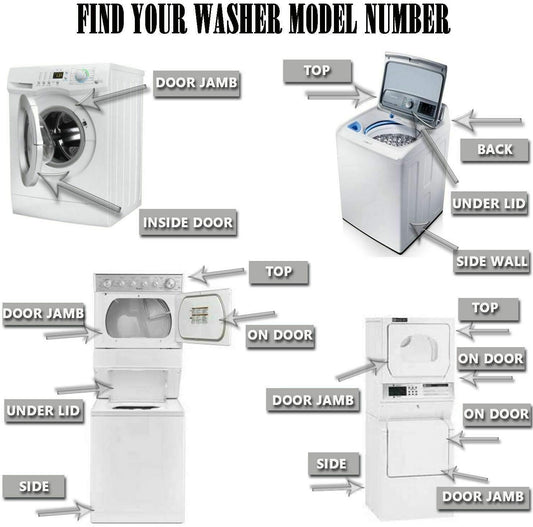 ReplacementParts - Washer Lid Lock Switch WH12X0869, WH12X10084 WH12X869