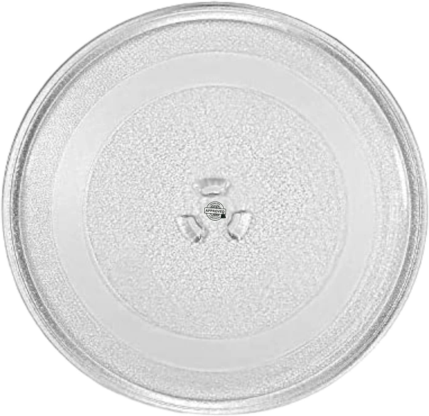 GlobPro 4393799 Microwave Glass Tray Plate 12." Inches -30.5 cm Diameter Approx Replacement for and Compatible with Whirlpool Maytag Kenmore KitchenAid Heavy Duty