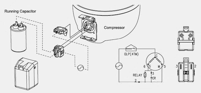 2- 3 Days Delivery-ORIGINAL WP4387938 Refrigerator Overload and Start 4387938