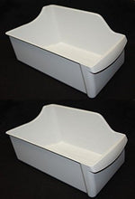 2 PACK - New Genuine OEM Frigidaire Ice Bucket Bin Storage Container Cube 240385201