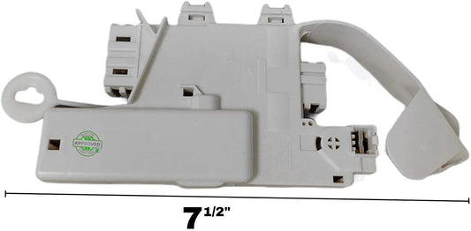 GlobPro 1515091-8540222-8540772-W10253483 Washer Door latch assembly front load 7 ½" length Approx. Replacement for and compatible with Whirlpool Heavy DUTY