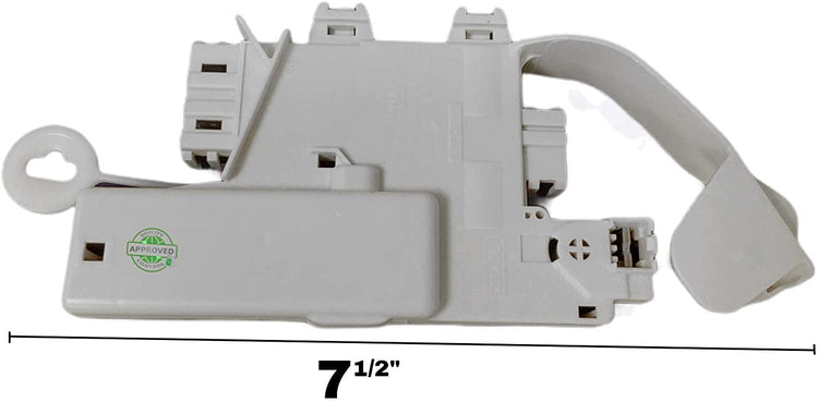 GlobPro 1515091-8540222-8540772-W10253483 Washer Door latch assembly front load 7 ½" length Approx. Replacement for and compatible with Whirlpool Heavy DUTY
