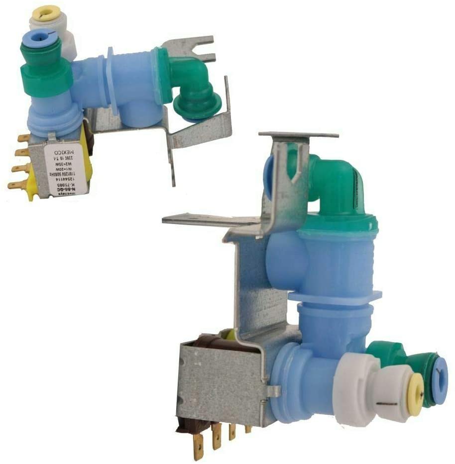 Global Solutions PD00003171 Dual Water Inlet Valve Wl for Whirlpool Refrigerator 67005154 67003818 8208153 8208275