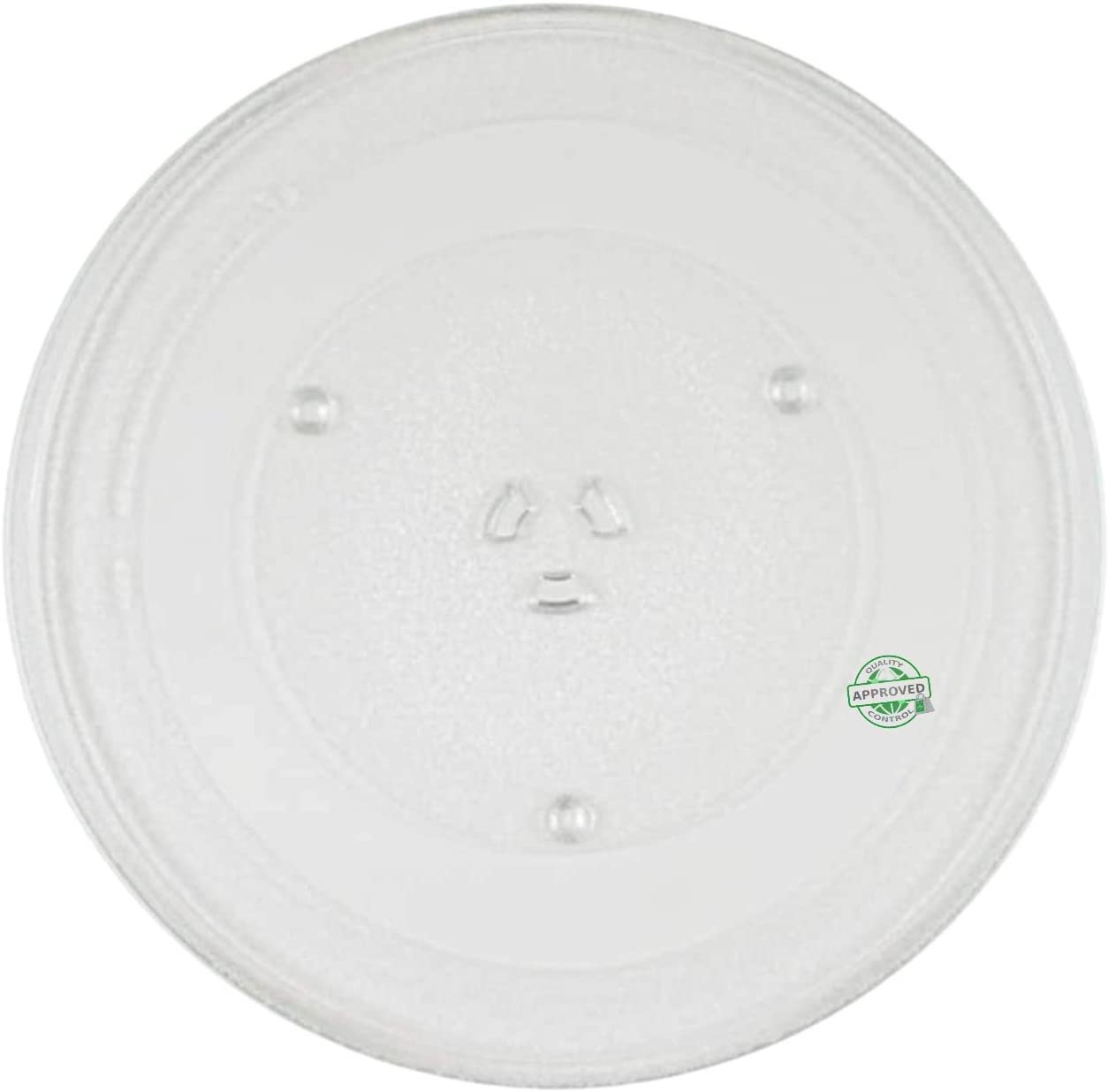 GlobPro WB49X10063 Microwave Turntable Glass Plate 14 ΒΌ Inches Replacement for and compatible with GE WB49X10063 Heavy DUTY