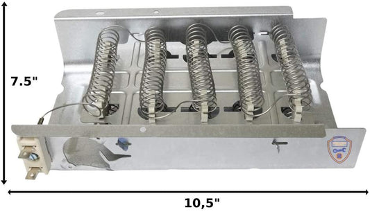 EquipDr Dryer Heating Element 5 Spirals Replacement for 279838 Heavy DUTY