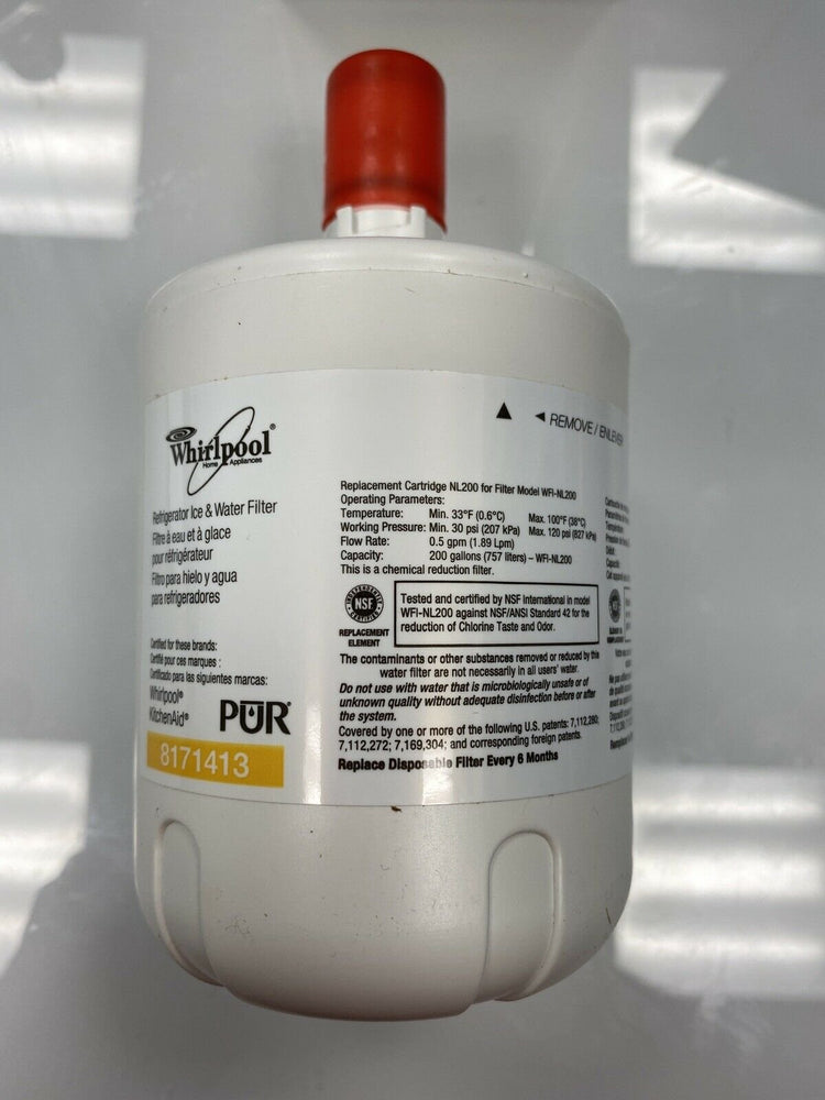 PUR Whirlpool  8171413 KitchenAid Refrigerator Water Filter Genuine, New