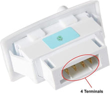 GlobPro AP4136952 PS2522335 EAP2522335 PD00002031 Fridge Door Switch 2" legth Approx. Replacement for and compatible with Samsung Heavy DUTY