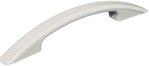 ReplacementParts - WP4393777 Microwave Door Handle Length: 10.5" (Holes: 6-7/8") White 4393777