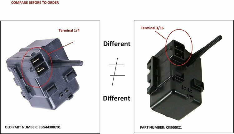 CKD901 Compatible with Embraco Fridge Compresor Relay Start