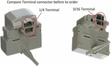 GlobPro PD00039282 PS11701228 4454642 AP5970731 CK900368 Fits Embraco Compressor Start Relay 1/4 terminal Replacement for and compatible with GE Hotpoint Heavy DUTY