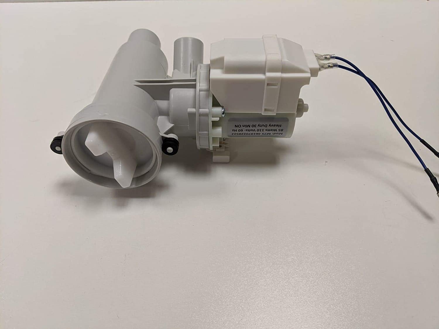 Global Solutions PD00001238 Drain Pump Assembly Wl for Whirlpool Washer 1394137, AH1766031, EA1766031, PS1766031, WH23X10026, WH23X10037.