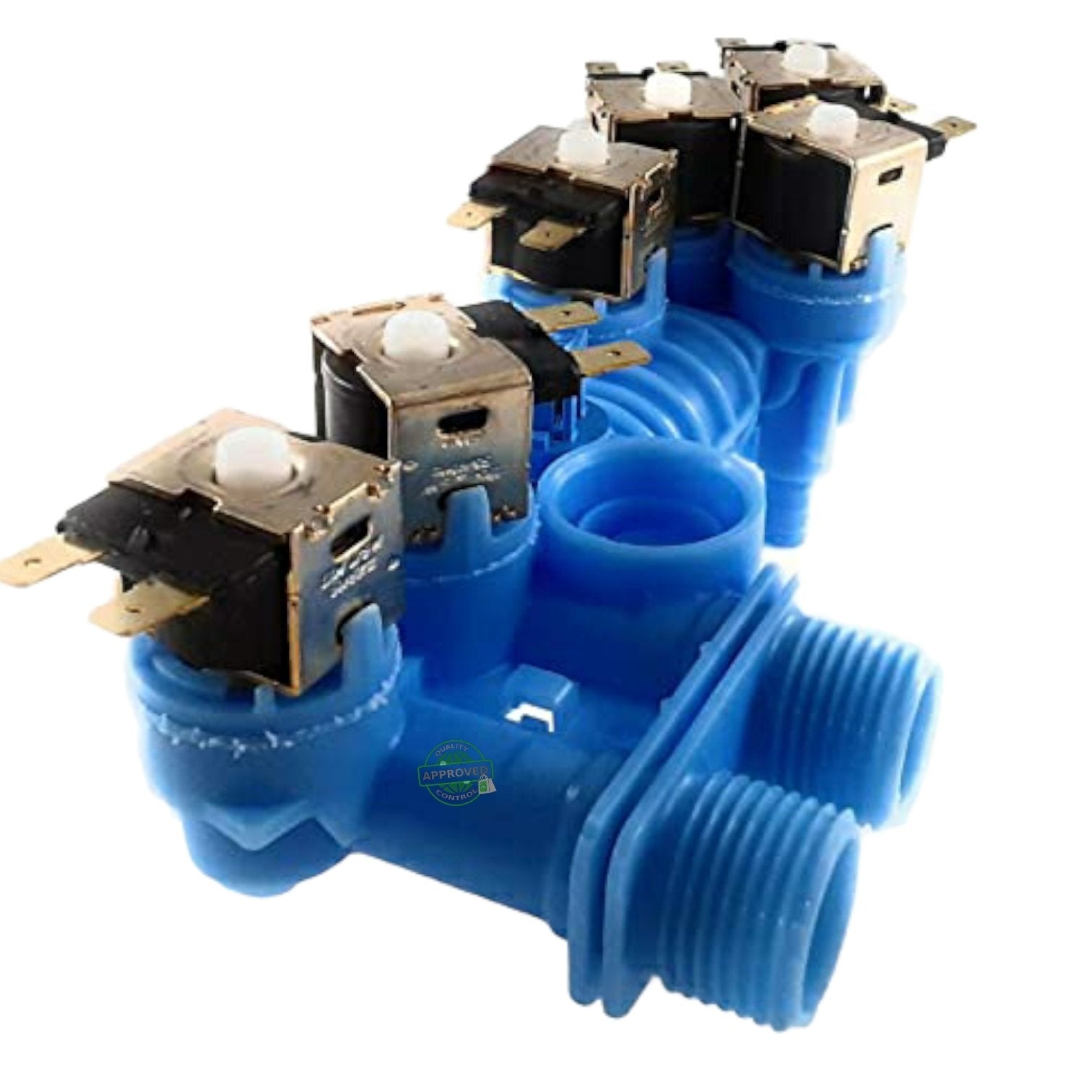 GlobPro 1862767, 8577408, AH3490233, EA3490233 Washer Water Inlet Valve 6 coil - 10" ΒΌ length Approx. Replacement for and compatible with Whirlpool Kenmore Maytag Heavy DUTY