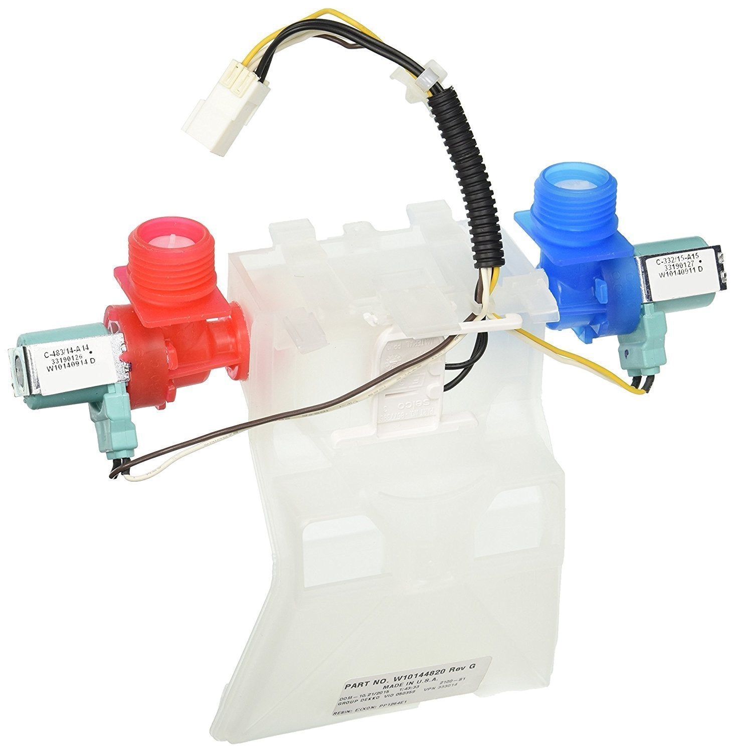 Amana Water Inlet Valve BWR982176 fits PS11749042
