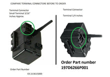 197d6266p001 Embraco Compressor Start Relay + Capacitor Fits EECON 213615000 1/4" Terminal
