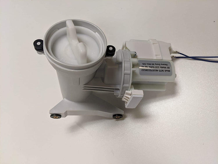 Global Solutions DP040-018 Drain Pump Assembly Wl for Whirlpool Washer 1394137, AH1766031, EA1766031, PS1766031, WH23X10026, WH23X10037.