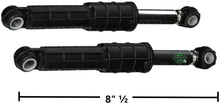 GlobPro WH17X10001 Washer Shock Absorber Kit 8" ½ large Approx. Replacement for and compatible with General Electric Heavy DUTY