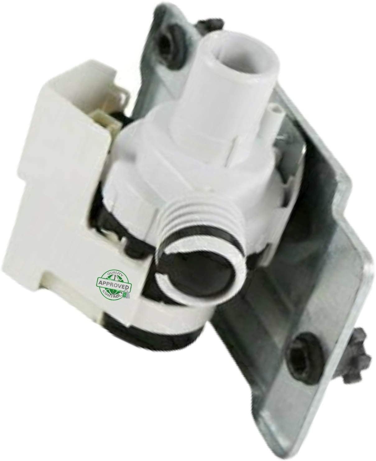 GlobPro WPW10175948 Washer Water Drain Pump 7-½" Approx. Replacement for and compatible with Whirlpool Maytag Heavy DUTY