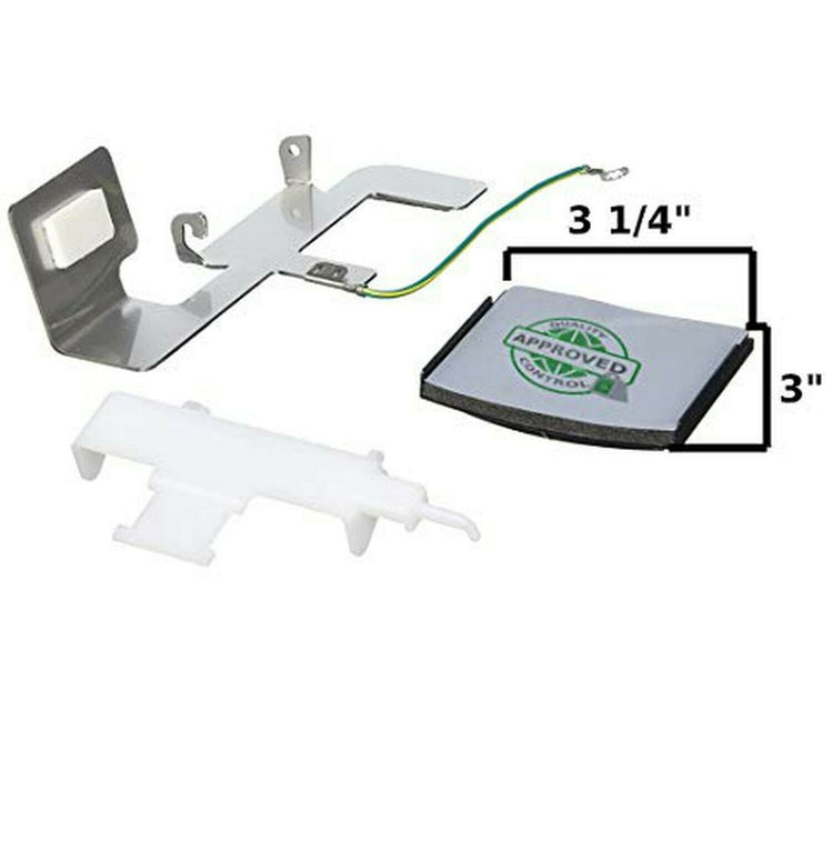 Global Products Refrigerator Icemaker Door Chute Kit Compatible with Whirlpoo...