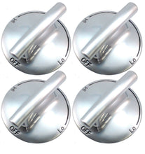 AP5668987 PS2375871 7733P410-60, Surface Burner Knobs Chrome Plated