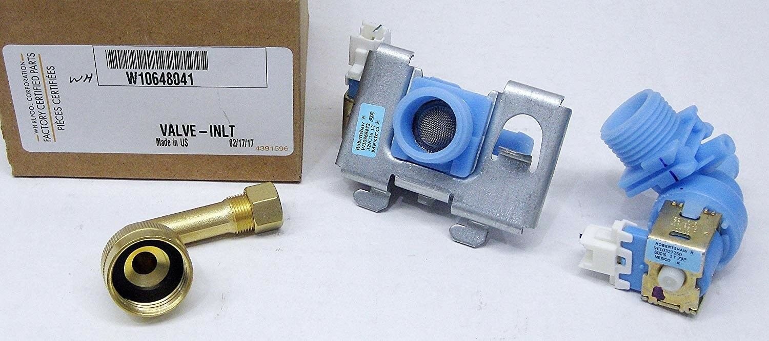 2-3 DAYS DELIVERY Whirlpool W10648041 - Dishwasher Water Inlet Valve