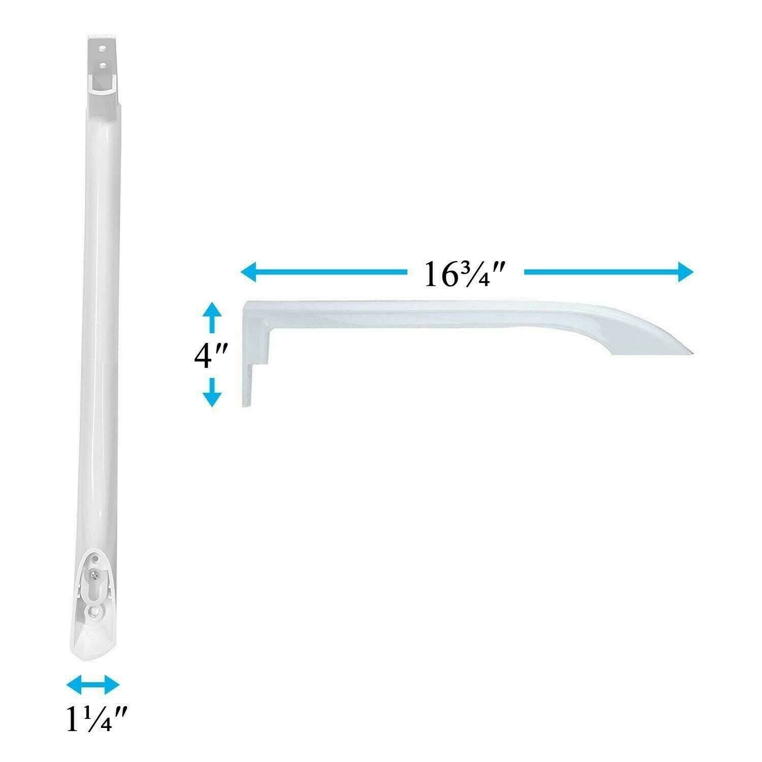 Global Products Refrigerator Door Handle Set Compatible with Frigidaire 53044...