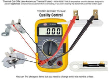 GlobPro CKD1200 Dryer Fuse kit for Control Board W10050520 W10111606 WPW10111606 Heavy DUTY