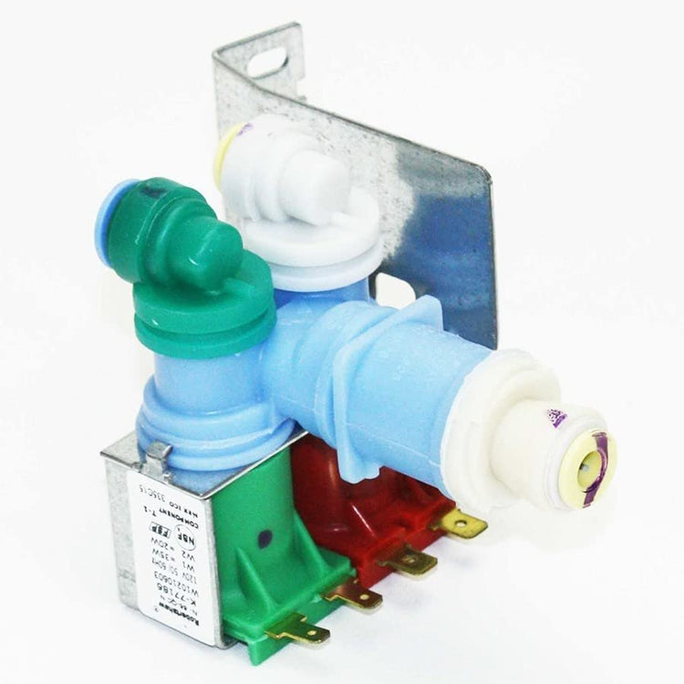 E-DrUS WPW10210603 Refrigerator Water Inlet Valve (Hot) compatible with Heavy DUTY