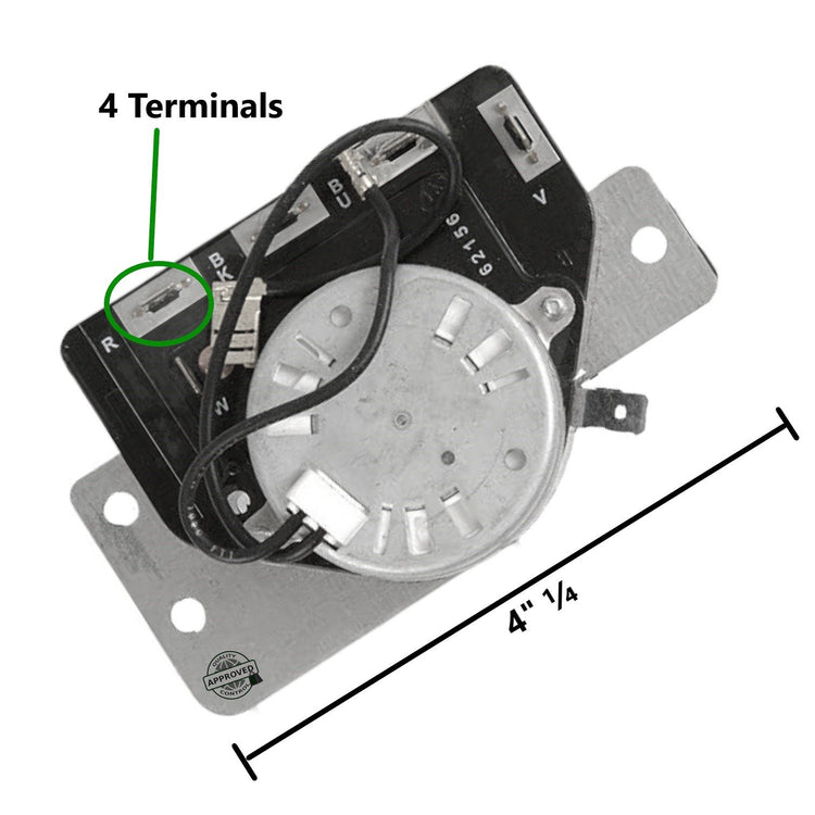 Kenmore AP6012583 Others WP8299771 3976585 8299771 8299771R 8299771A Dryer Timer 4 terminals