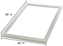 GlobPro WR24X541 Freezer Door Gasket only for 23" ¾ X 31" ½ Replacement for and compatible with General Electric Heavy DUTY