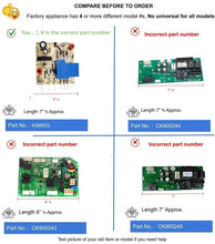 GlobPro PD00002687 AP3109393 PS372260 AH372260 Fridge Defrost Control Board 6 terminales 3" ¼ length Approx. Replacement for and compatible with Whirlpool KitchenAid Maytag Heavy DUTY