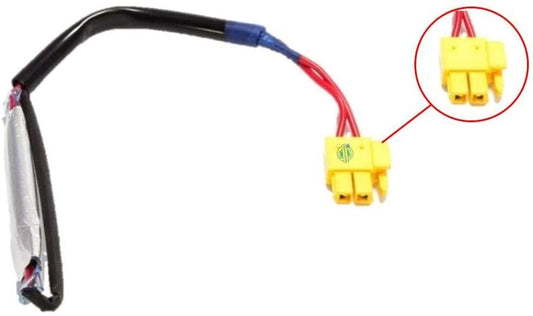 GlobPro DA47-00301D Fridge Defrost Thermostat 2 Terminals Replacement for and compatible with Samsung Heavy DUTY