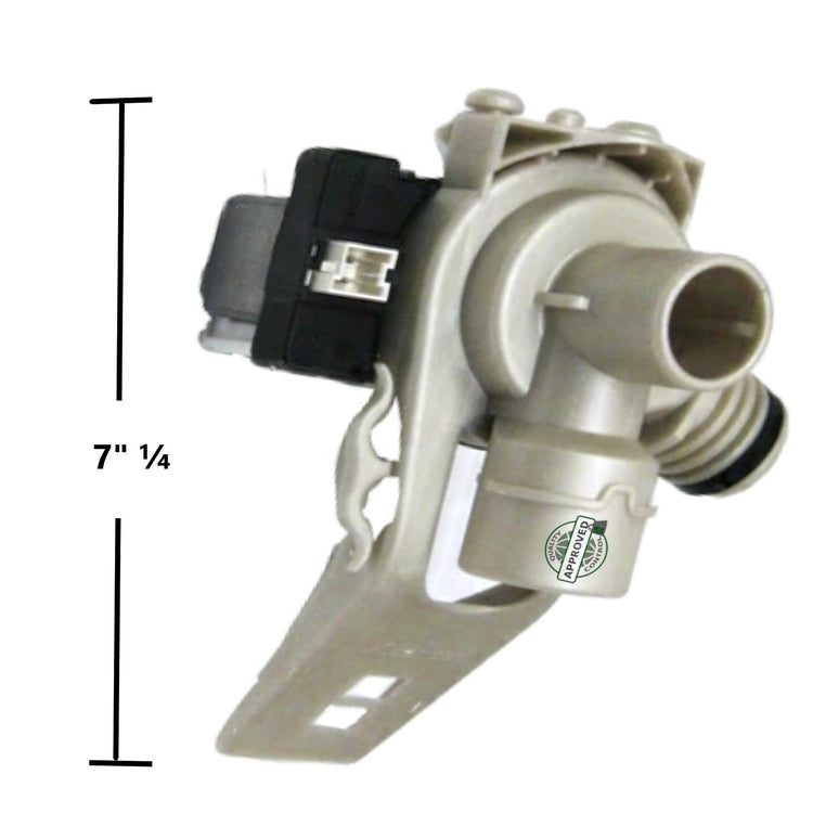 GlobPro 22003244 25001052 2205720 62716020 Washer Water Drain Pump 7" ¼ large Approx. Replacement for and compatible with Crosley Maytag Amana Heavy DUTY
