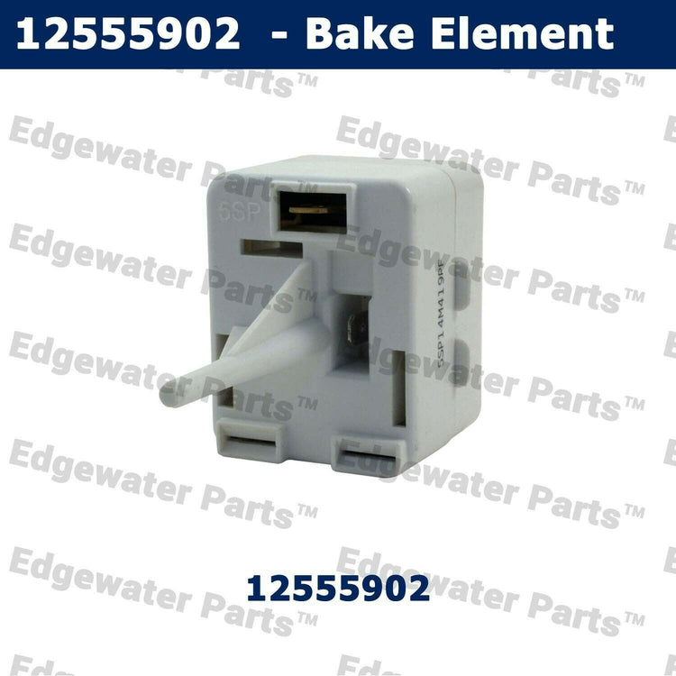 Edgewater Parts 12555902 Refrigerator Compressor Overload and Relay Combinati...