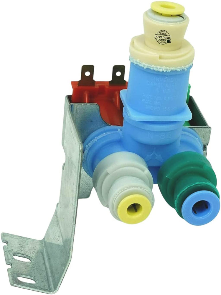 GlobPro Fridge Water valve old Model # MODEL X74 QC1 Replacement for and compatible with Whirlpool Heavy DUTY