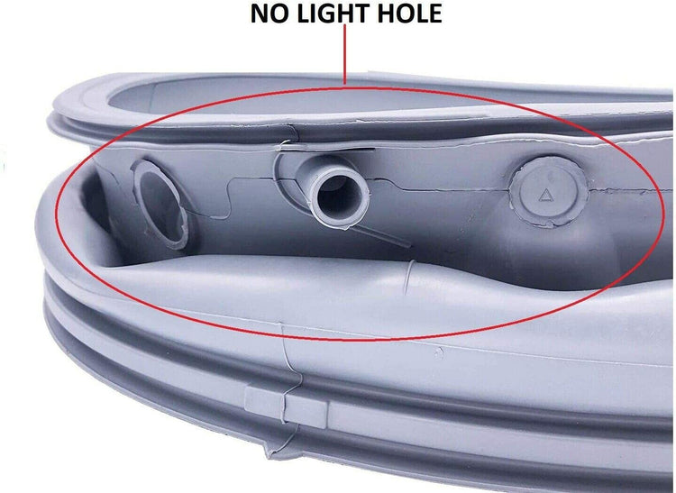 Global Solutions - Washer Door Boot gasket Seal 19" Fits 5304505240 -NO LIGHT HOLE