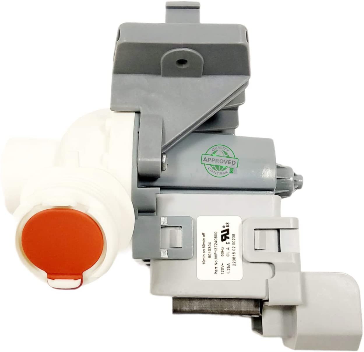 GlobPro PD00000744 AP4510671 PS2378516 EAP2378516 Washer Drain Water Pump 7 Β½" Approx. Replacement for and compatible with Kenmore Frigidaire Electrolux PD00000744 AP4510671 PS2378516 Heavy DUTY