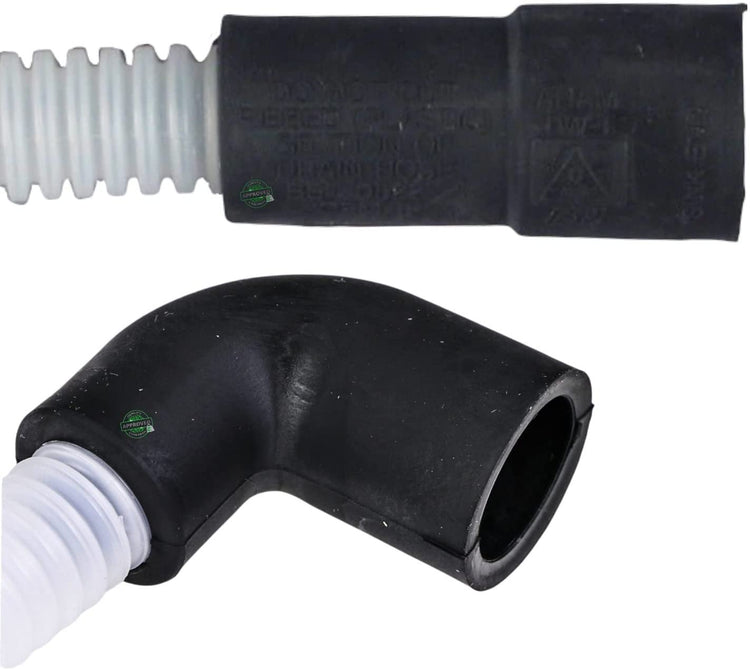 GlobPro WP3374077 Diswasher Drain Hose 72" length Approx. Replacement for and compatible with KitchenAid Whirlpool Kenmore Heavy DUTY