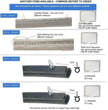 GlobPro CK900346 Range/Stove/Oven Door Gasket Seal LOCK CLIPS Replacement for and compatible with Frigidaire Heavy DUTY