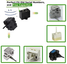 GlobPro PD00059304 AP2114982 EA428539 PS428539 Compressor relay kit black Refrigerator Replacement for and compatible with Frigidaire Kenmore PD00059304 AP2114982 EA428539 PS428539 Heavy DUTY