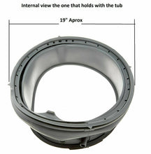 5304505240  Washer Door Boot gasket Seal 19" Fits 5304505240 -NO LIGHT HOLE