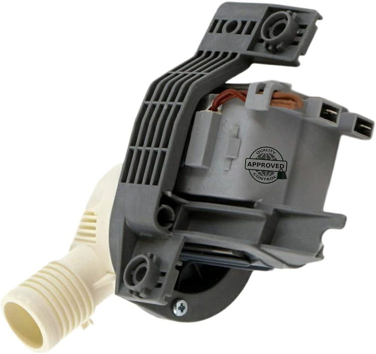 GlobPro PD00028019 EAP10056668 3449735 PS10056668 Washer Water Drain Pump 7" length Approx. Replacement for and compatible with Maytag Whirlpool Kenmore Heavy DUTY