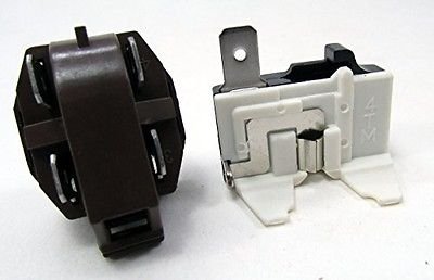 Express Parts  2213763 - NEW REFRIGERATOR COMPRESSER 1/4 to 1/3 HP RELAY AND OVERLOAD KIT FOR W