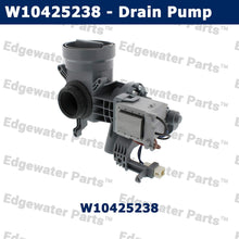 Drain Pump W10425238, AP6023357, PS11756700 , W10605427 Washing Machine Drain Pump Compatible with Whirlpool, Amana, and Crosley