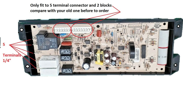 Glob Pro  316557237 Fits Kenmore Range Oven Control Board and Clock 316557237